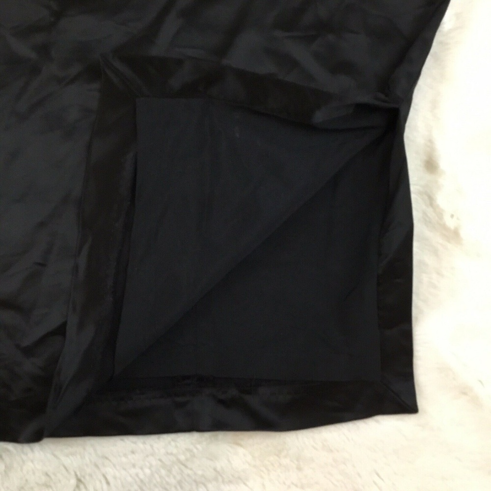 ALESSANDRO DELL' ACQUA Women's Black Pencil Skirt - Picture 5 of 5